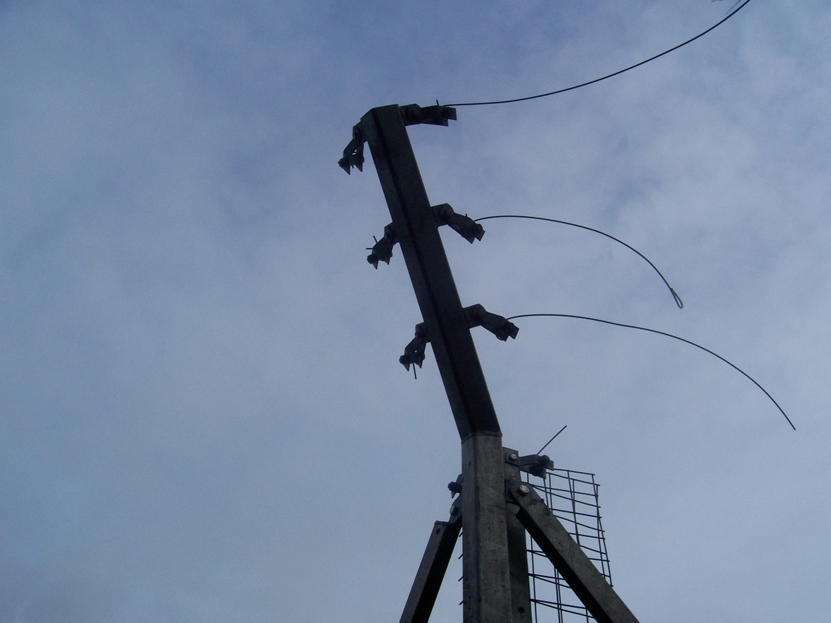 The cranked fence top